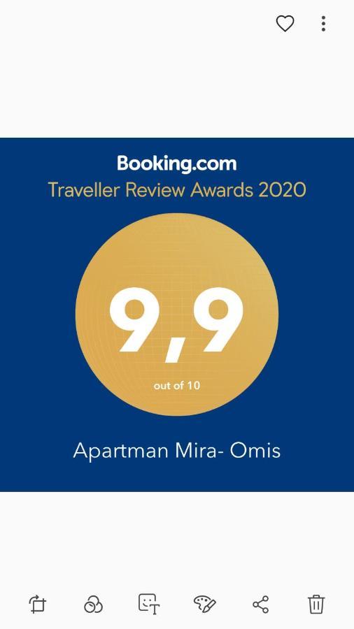 Apartman Mira- โอมิช ภายนอก รูปภาพ